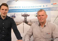 Thijs Nillesen with 'NTV veteran' Jos Groenewegen of Maurice Kassenbouw